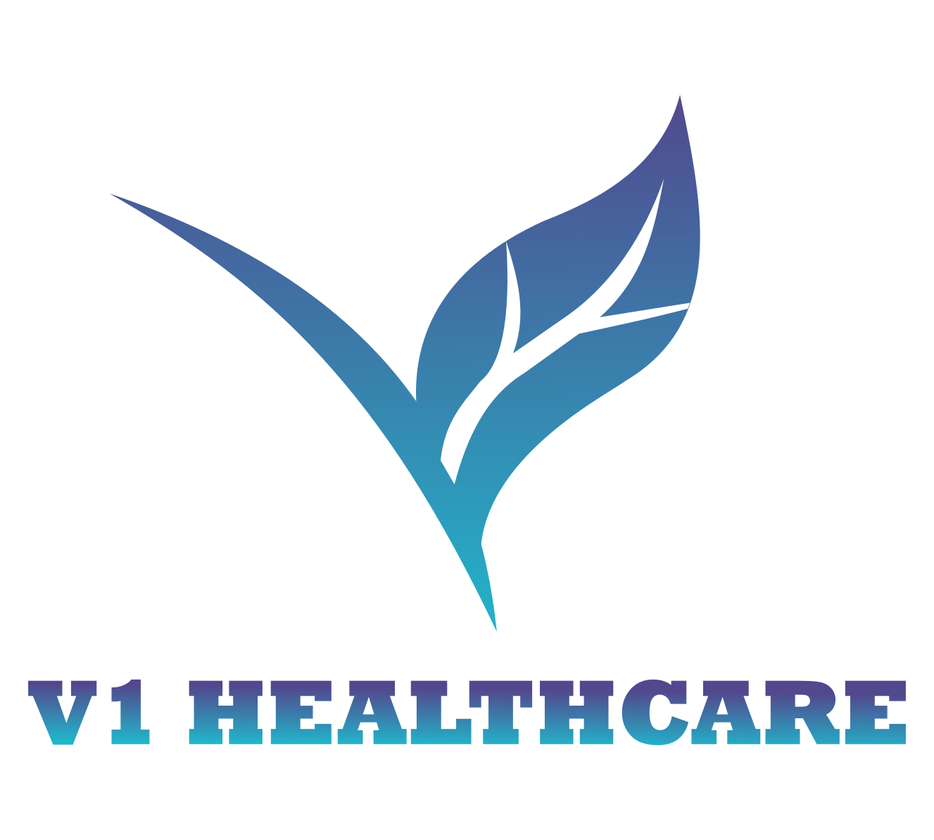 v1 healthcare logo no tagline